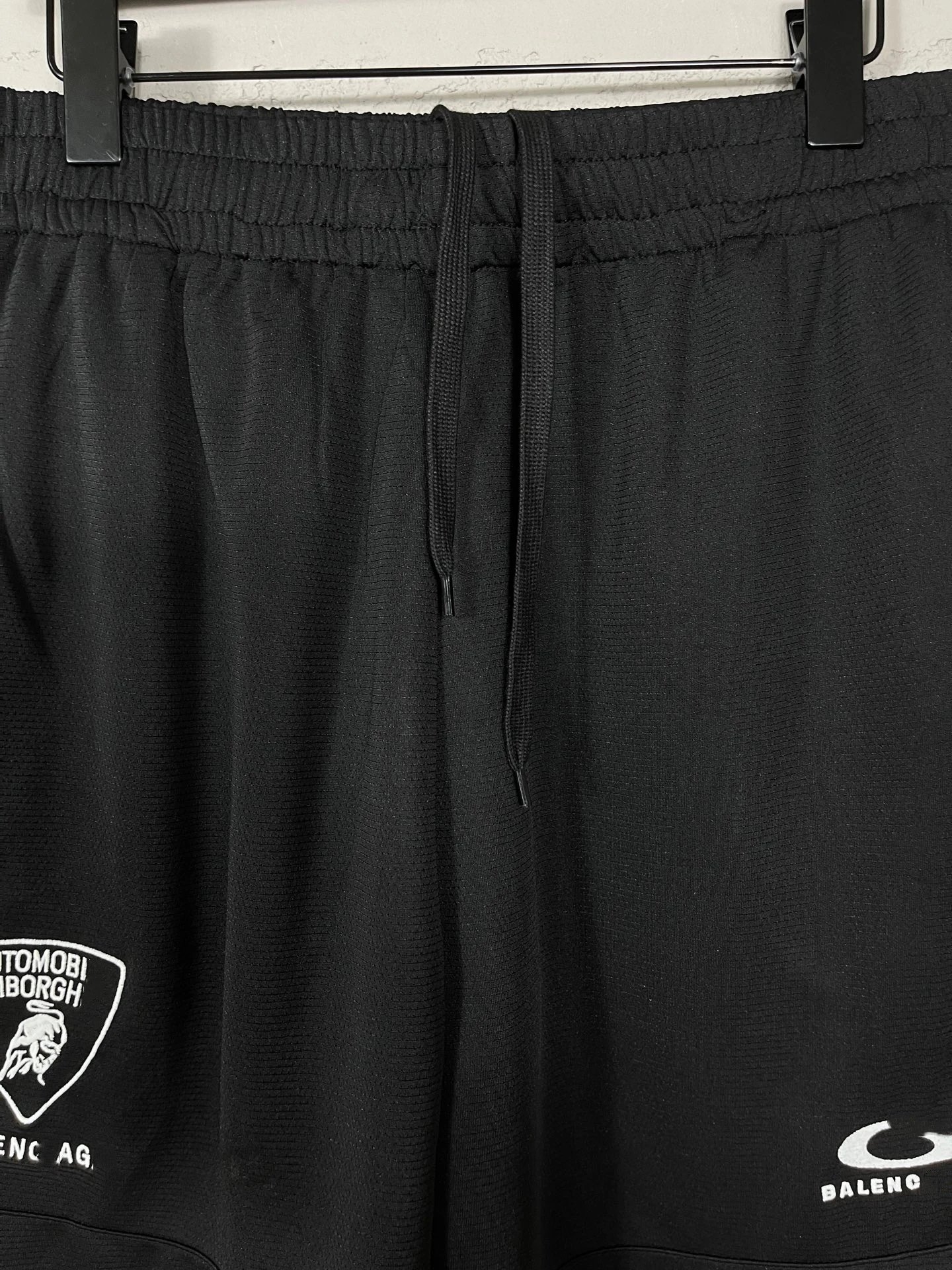 Balenciaga x Automobili Lamborghini Sport Shorts Black - 12