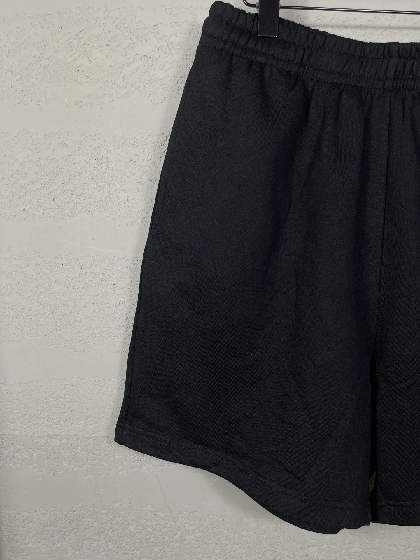 Balenciaga Logo Patch Shorts Black - 10