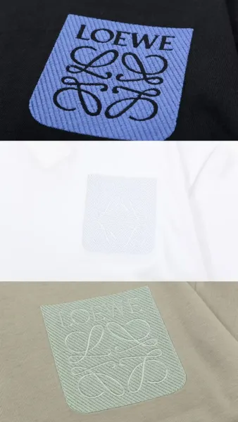 Loewe Anagram Logo T-Shirt Collection Multicolor T-Shirt - 51