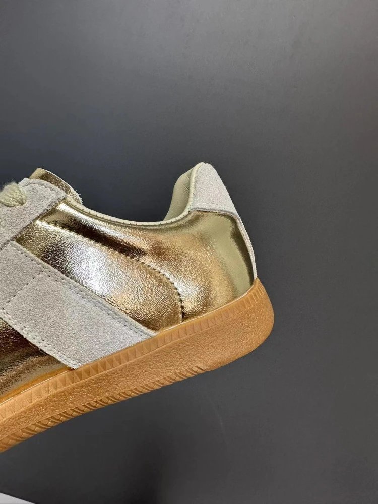 Maison Margiela Replica Sneakers Tan Suede Casual Shoes - 13