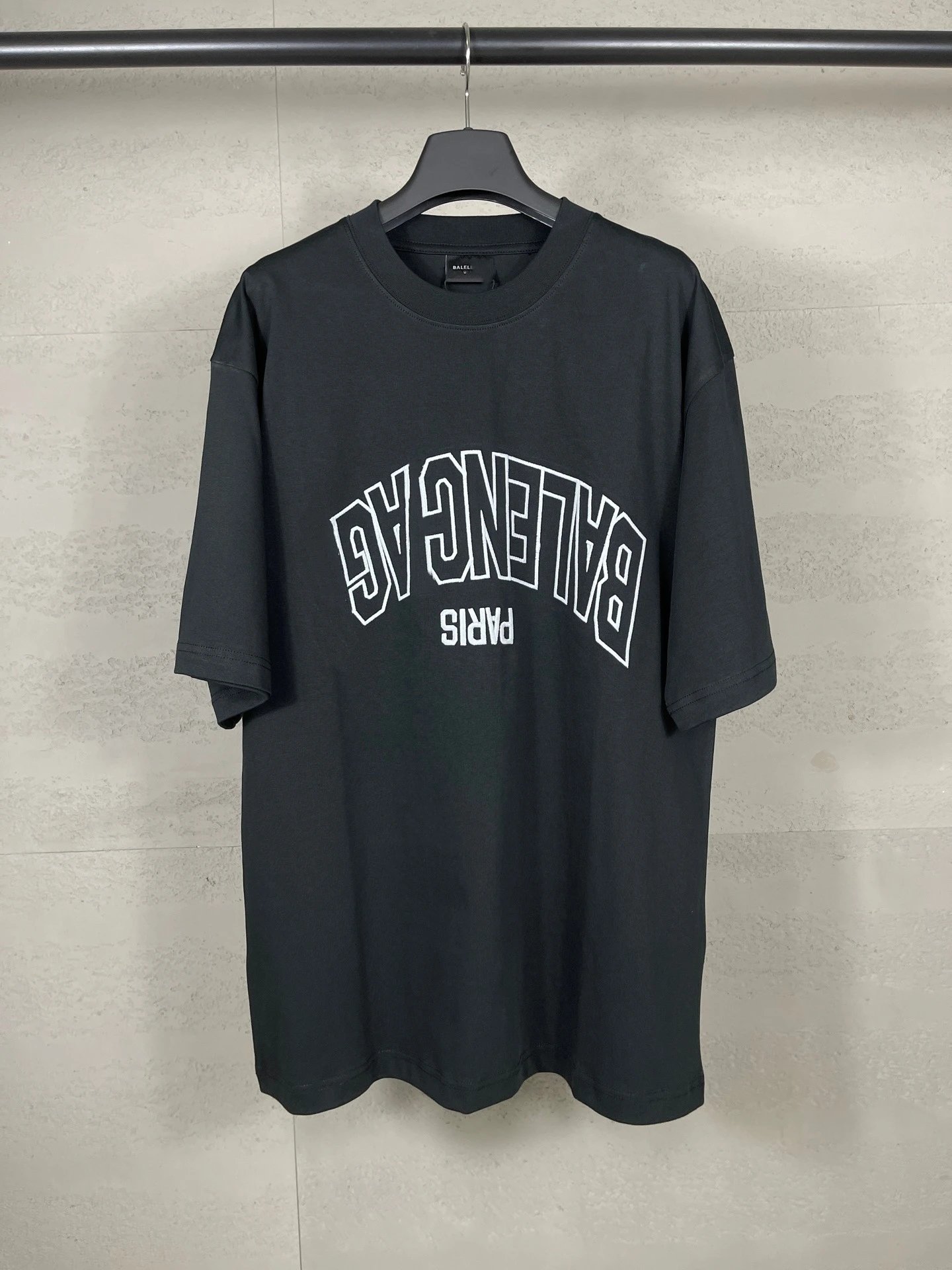 Balenciaga Arch Logo Black T-Shirt - 5