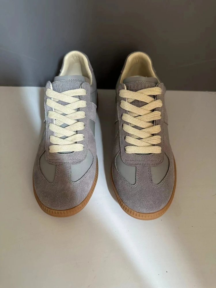 Maison Margiela Replica Sneakers Tan Suede Casual Shoes - 20