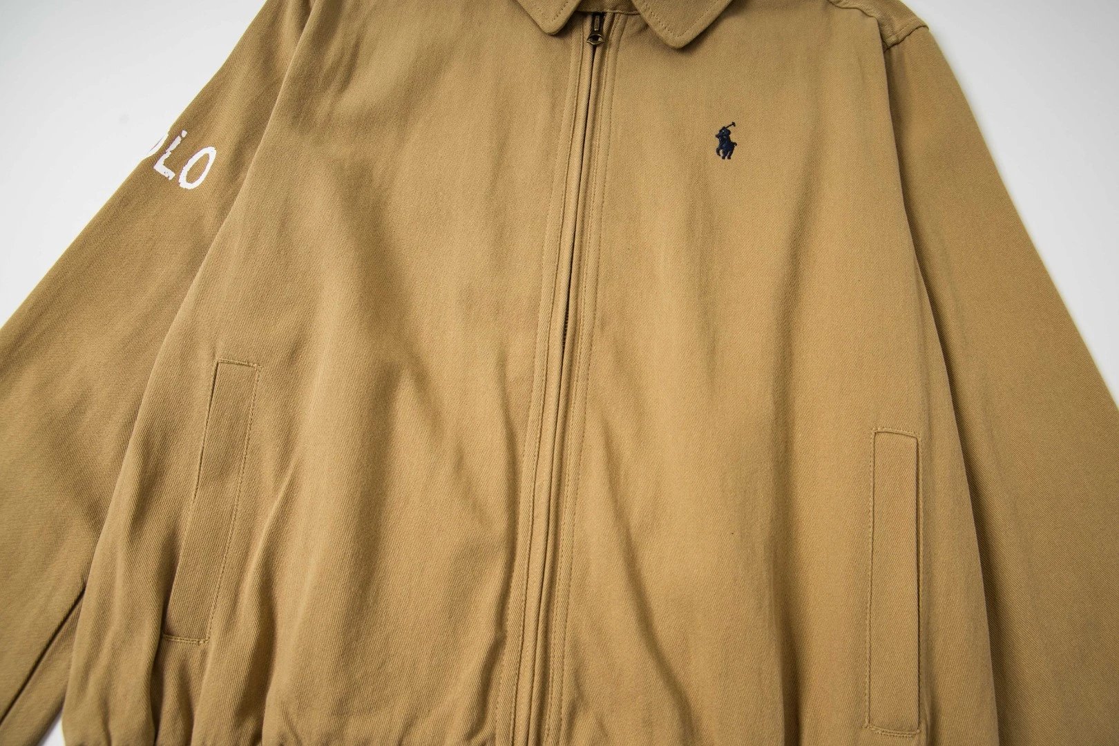 Polo Ralph Lauren Classic Cotton Twill Jacket Army Green - 36