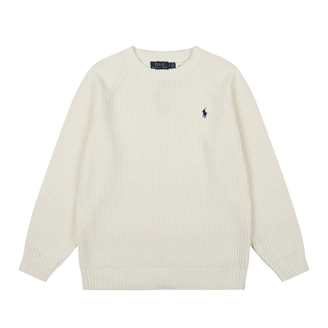 Polo Ralph Lauren Waffle Knit Sweater Burgundy - 33