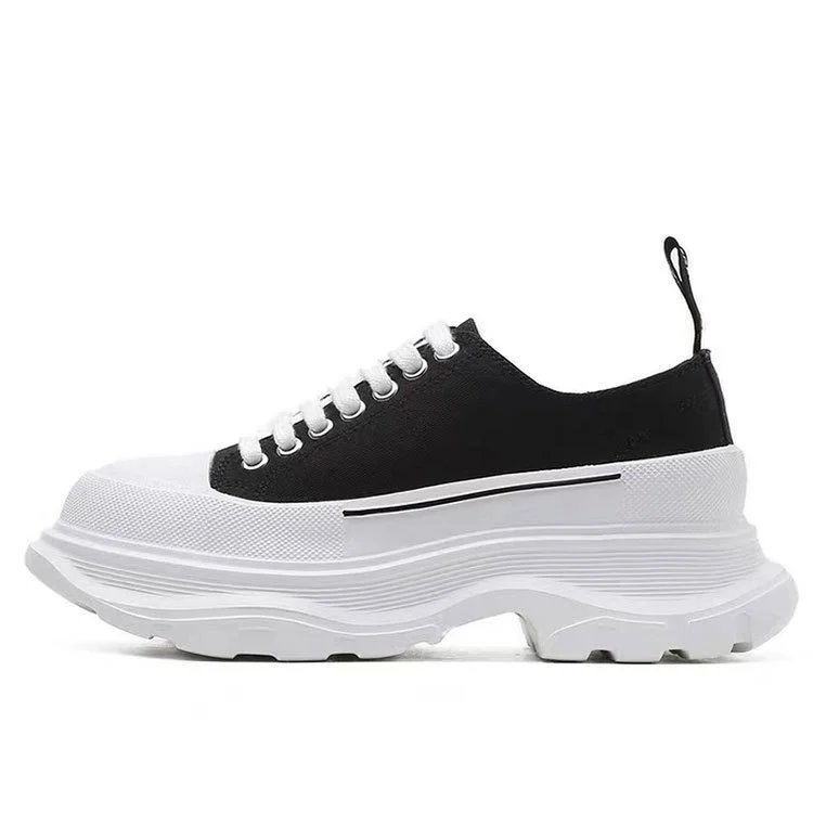 Unbranded Sneakers Chunky Platform Canvas image 5