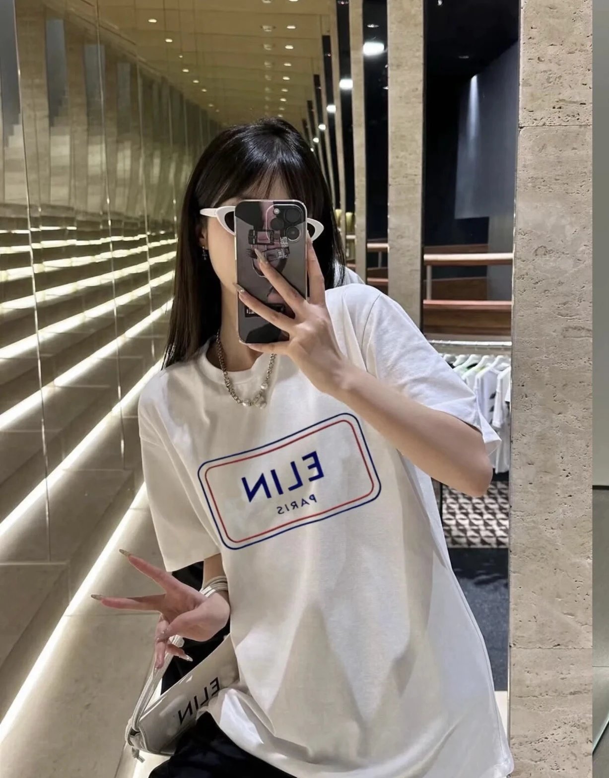 Corteiz Box Logo Cream T-Shirt - 7