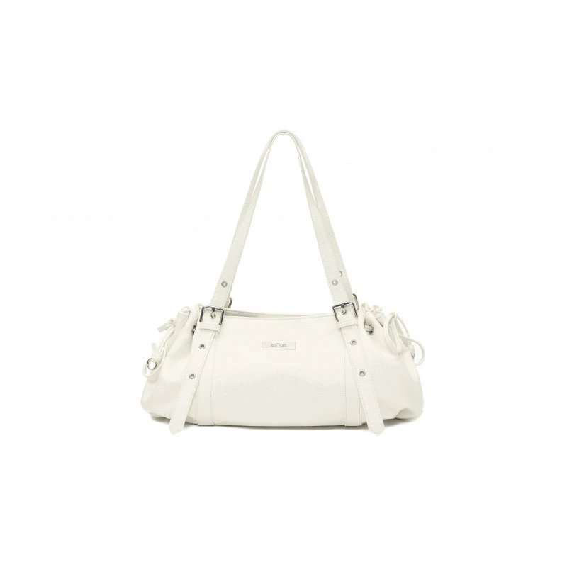 141 ason Motorcycle Bag in White 【Boutique Quality】