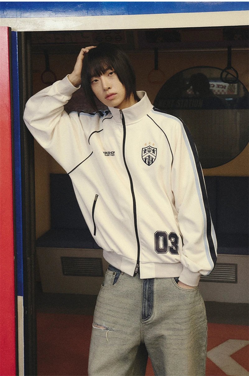 Workshop For Future First 03 Track Jacket White - 61