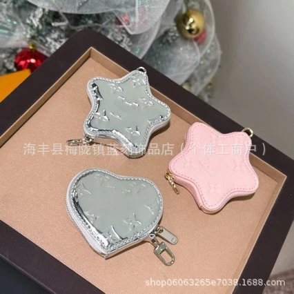 Unbranded Uncategorized Star and Heart Bag Charm image 1
