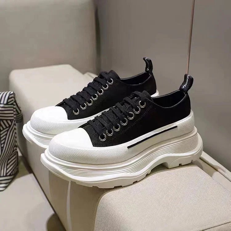Unbranded Sneakers Chunky Platform Canvas image 2