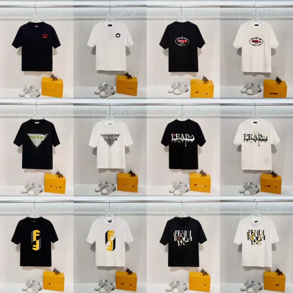 Burberry Logo Patch Black T-Shirt - 4