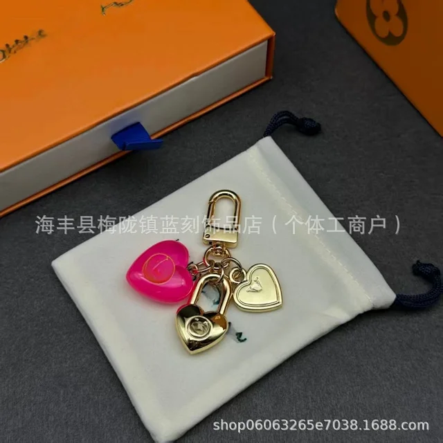 Louis Vuitton Uncategorized Heart and Strawberry Keychains product detail image 1