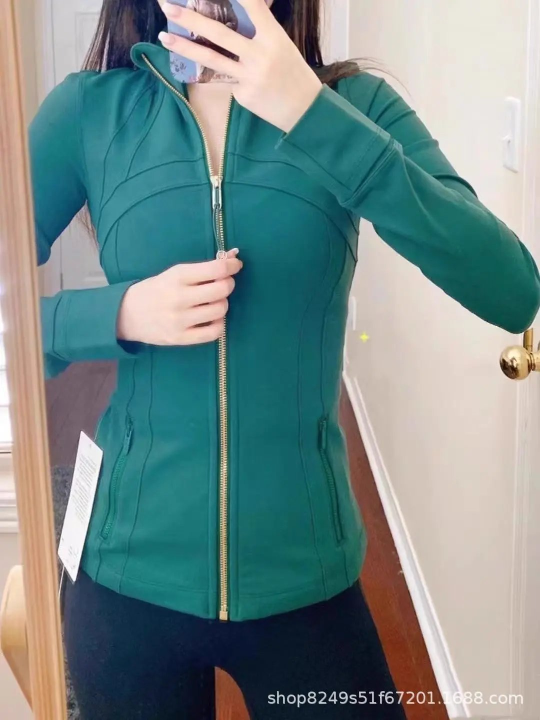 Lululemon Define Jacket Dusty Blue Outerwear - 21