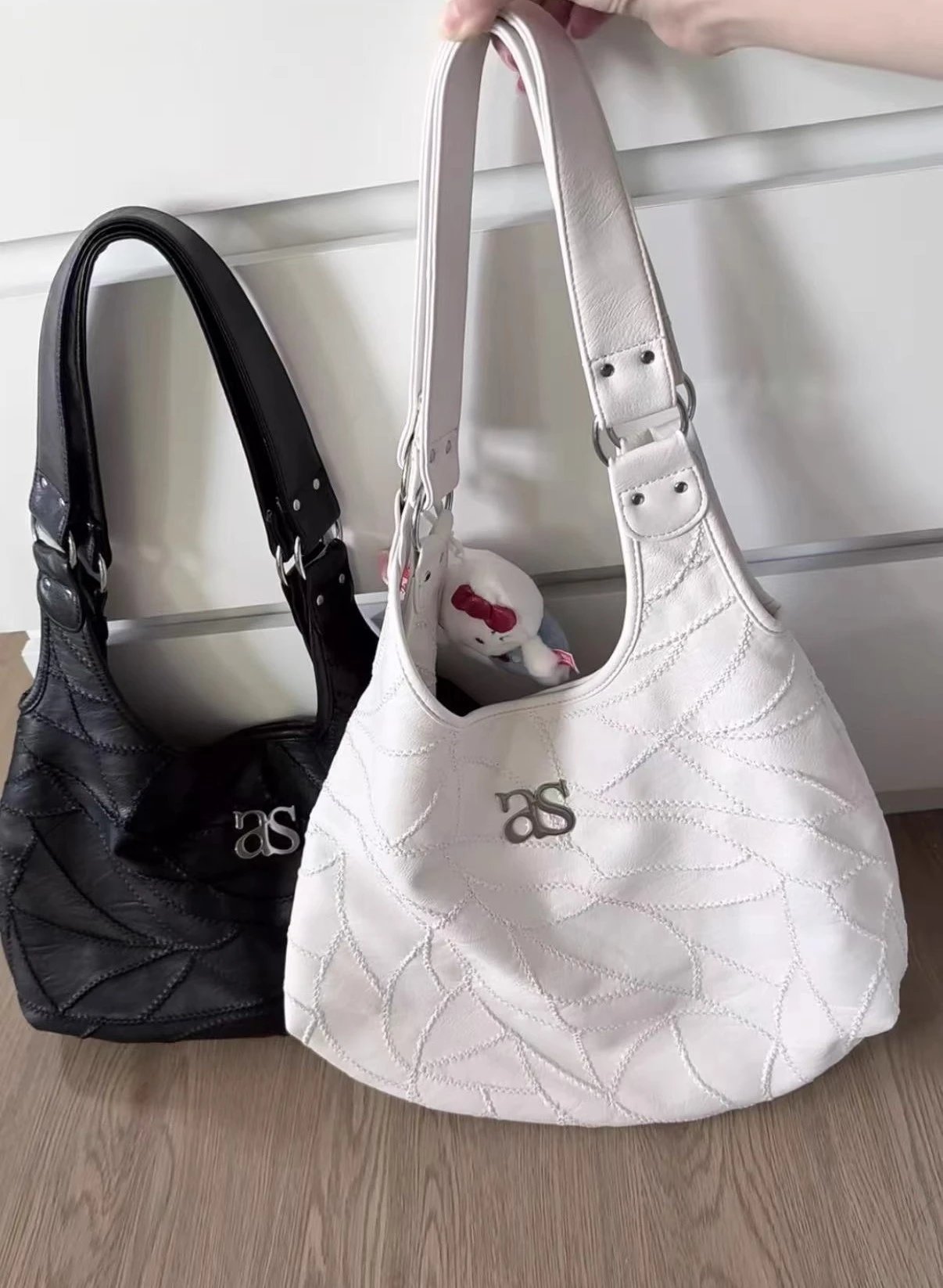 Prada Bowler Bag Black Leather Handbag - 62