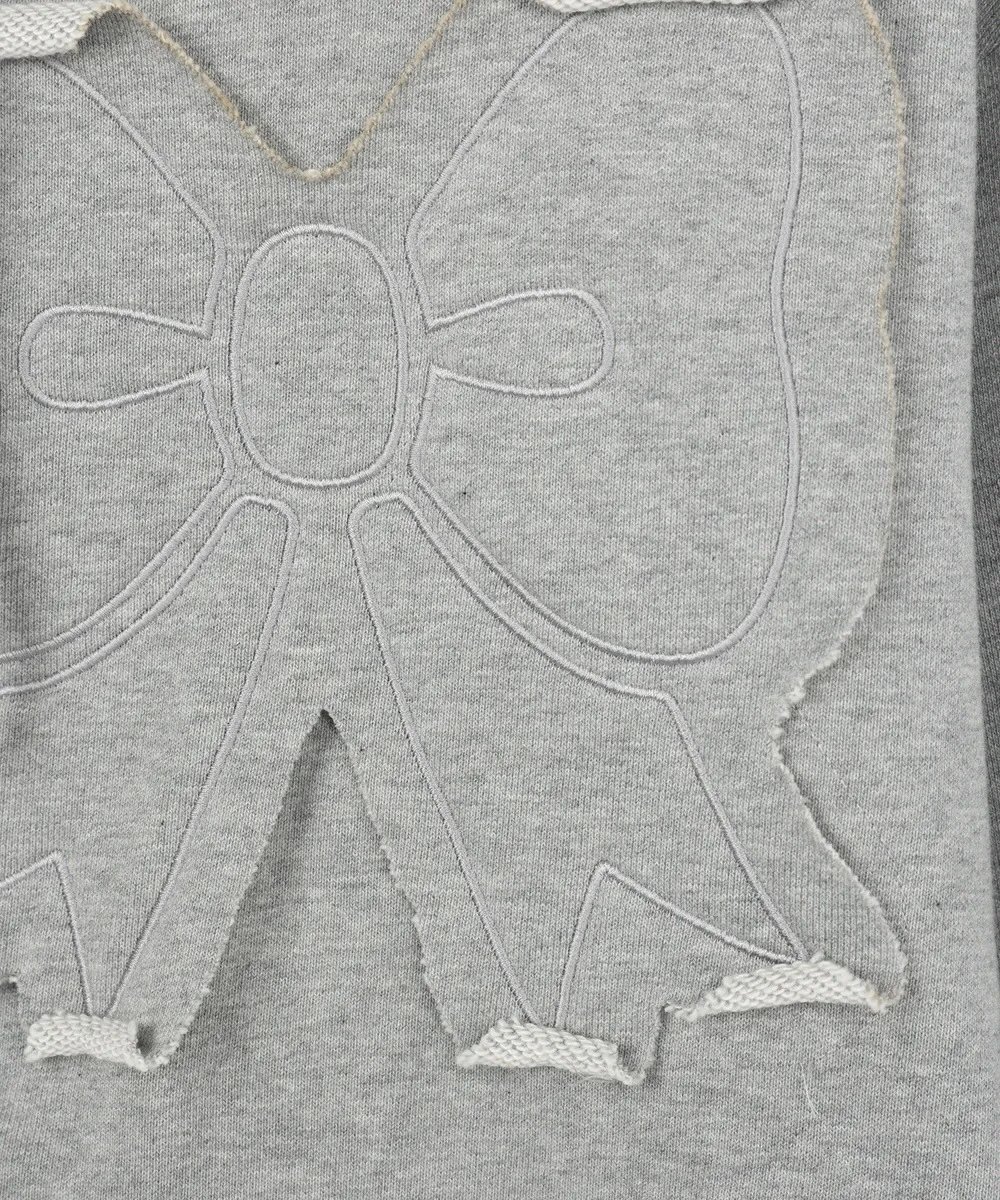 Gallery Dept. Distressed Elephant Hoodie Gray - 7