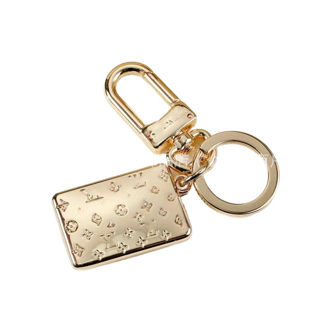 Louis Vuitton Uncategorized Metal Floral Monogram Keychain image 5