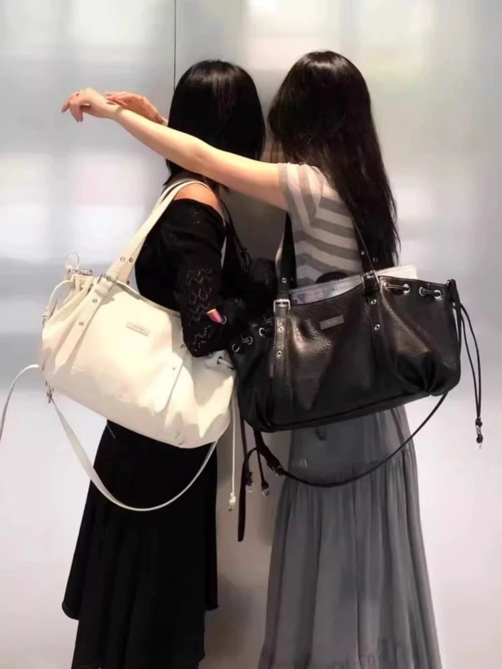 Prada Bowler Bag Black Leather Handbag - 69