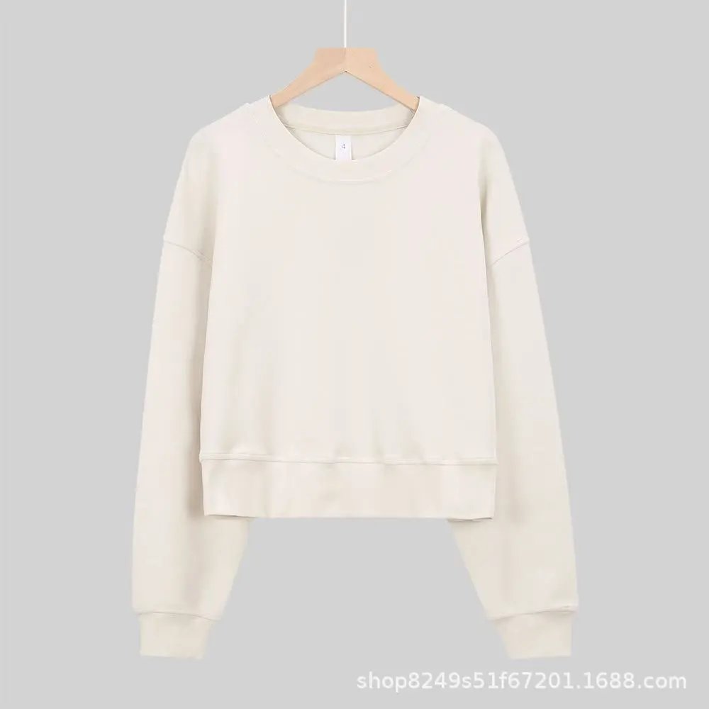 Albumin OVZ round neck short hoodie