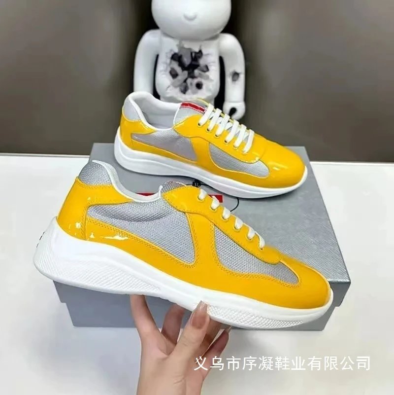 Prada Linea Rossa Cloud Sneakers Light Blue Mesh White Sole Sneakers - 19