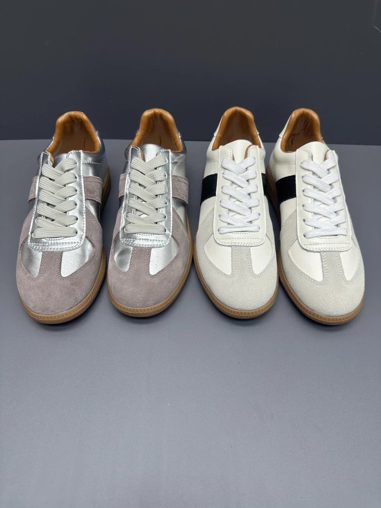 Maison Margiela Replica Sneakers White Black Beige Sneakers - 6