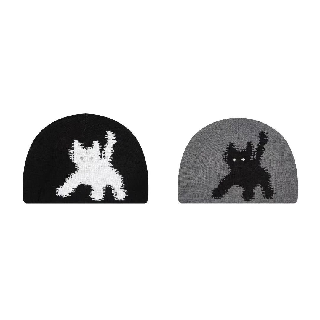 Saint Tears Pixel Cat Beanie Black - 4