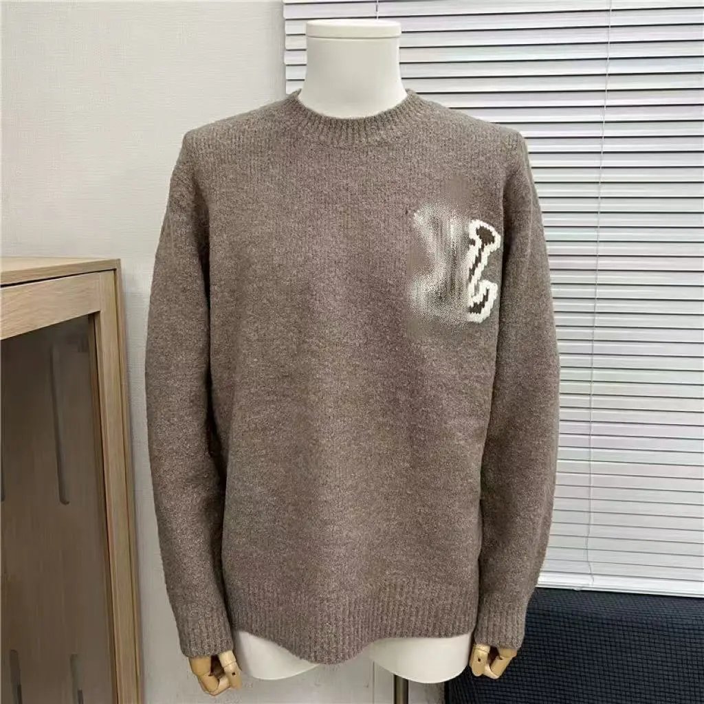 Gallery Dept. Distressed Logo Knit Sweater White - 2