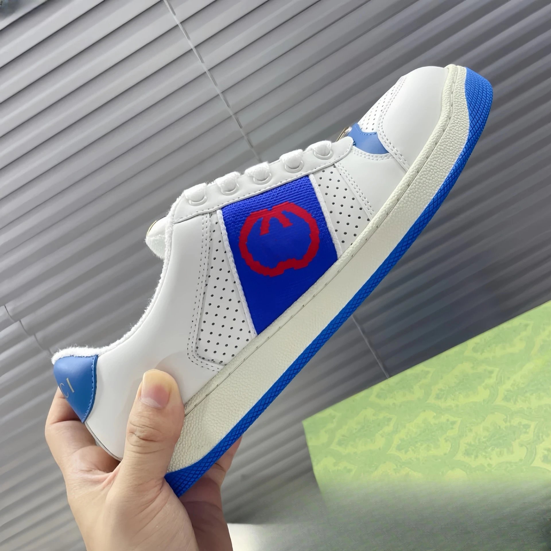 Gucci Ace Sneakers Black with Web Stripe and GG Monogram - 14