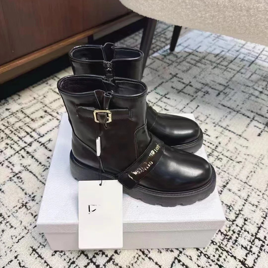 Dior Boots Buckle Strap Ankle image 3