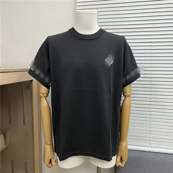 Gallery Dept. Distressed Graphic Tee Black T-Shirt - 1