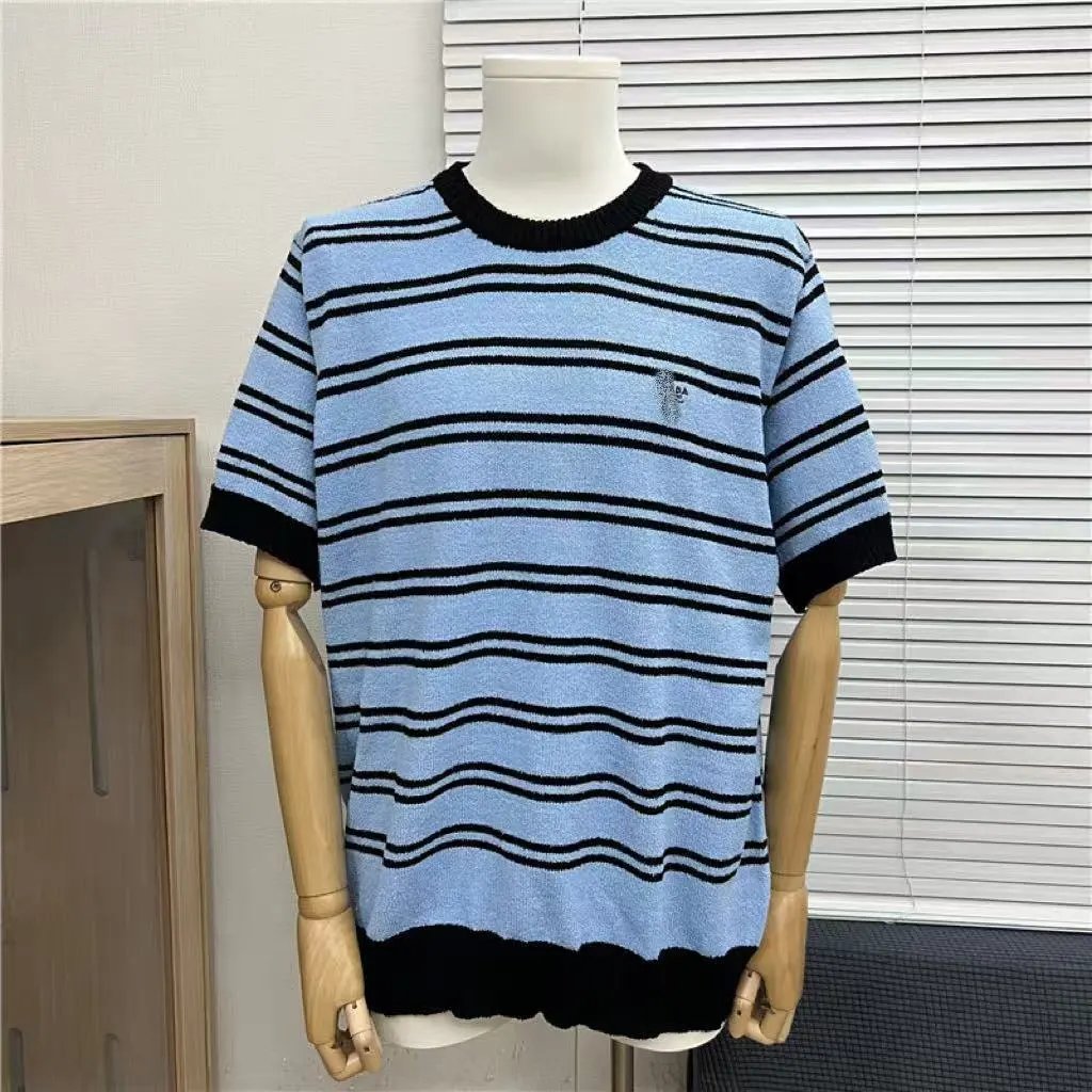 Prada Milano 1913 Raglan T-Shirt Gray/Black - 7