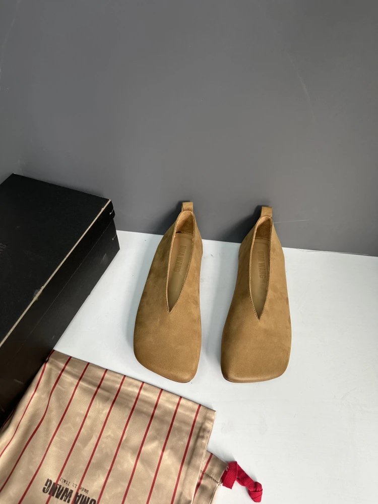 Maison Margiela Tabi Loafers Black Leather Shoes - 17