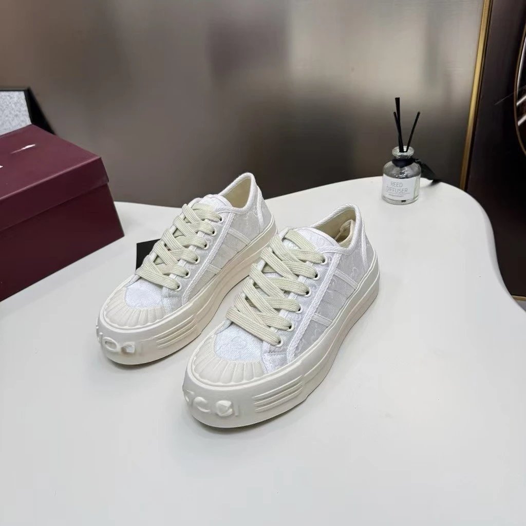 Dior Low-Top Platform Lace-Up Sneakers image 2