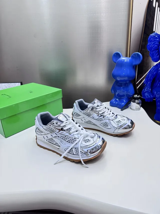 Unbranded Sneakers Metallic mesh lace-up product detail image 6