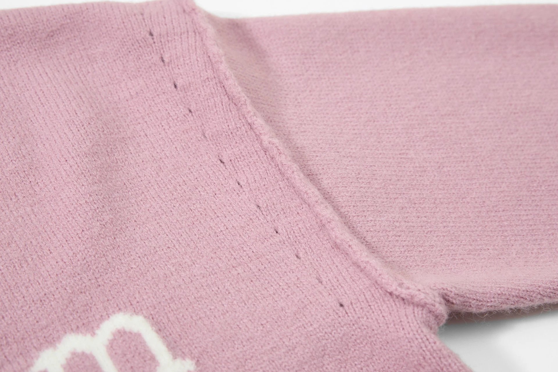 Matin Kim Logo Knit Sweater Off-White - 14