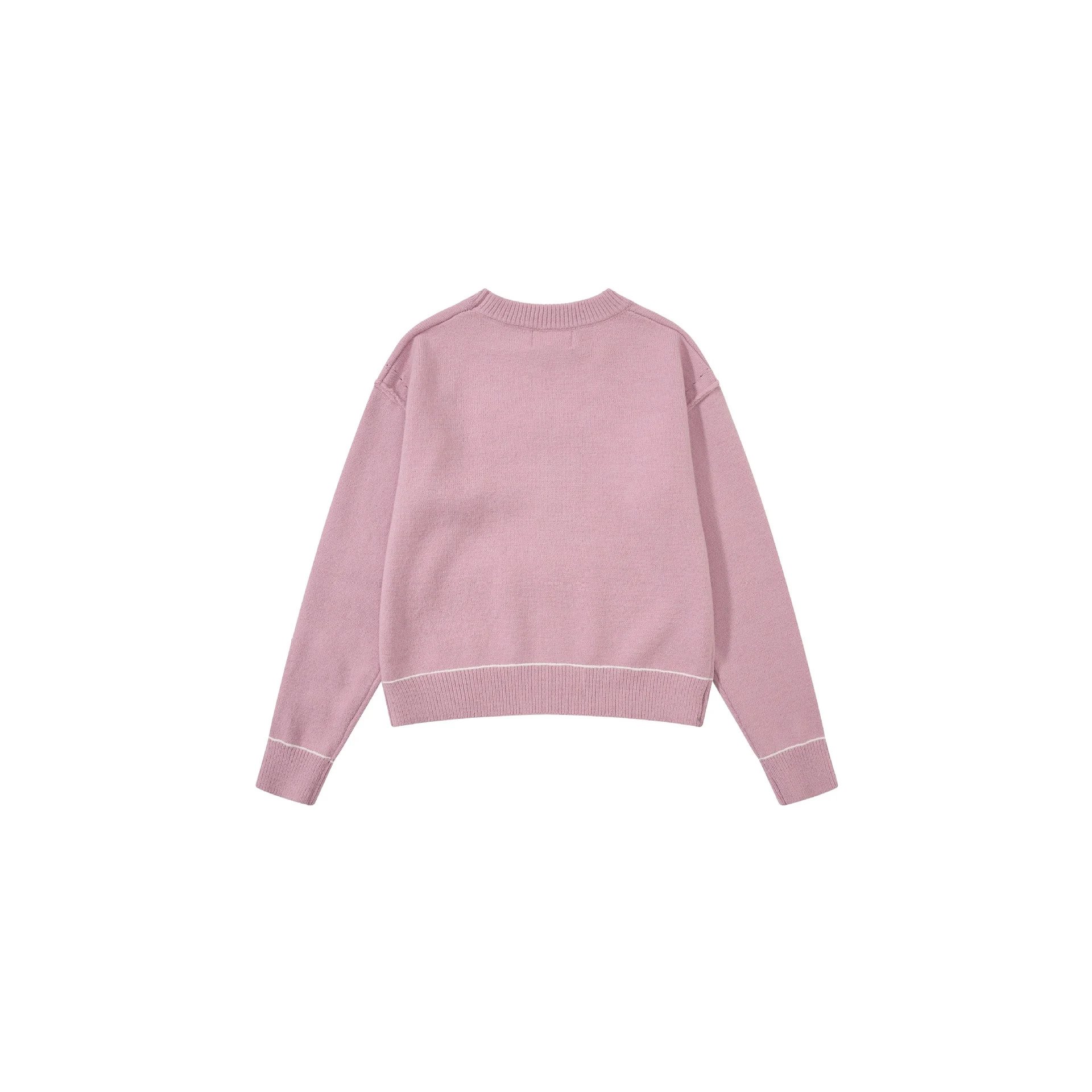 Matin Kim Logo Knit Sweater Off-White - 11