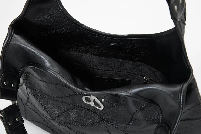 as"on Shoulder Bags Slouchy Motorcycle Bag product detail image 11