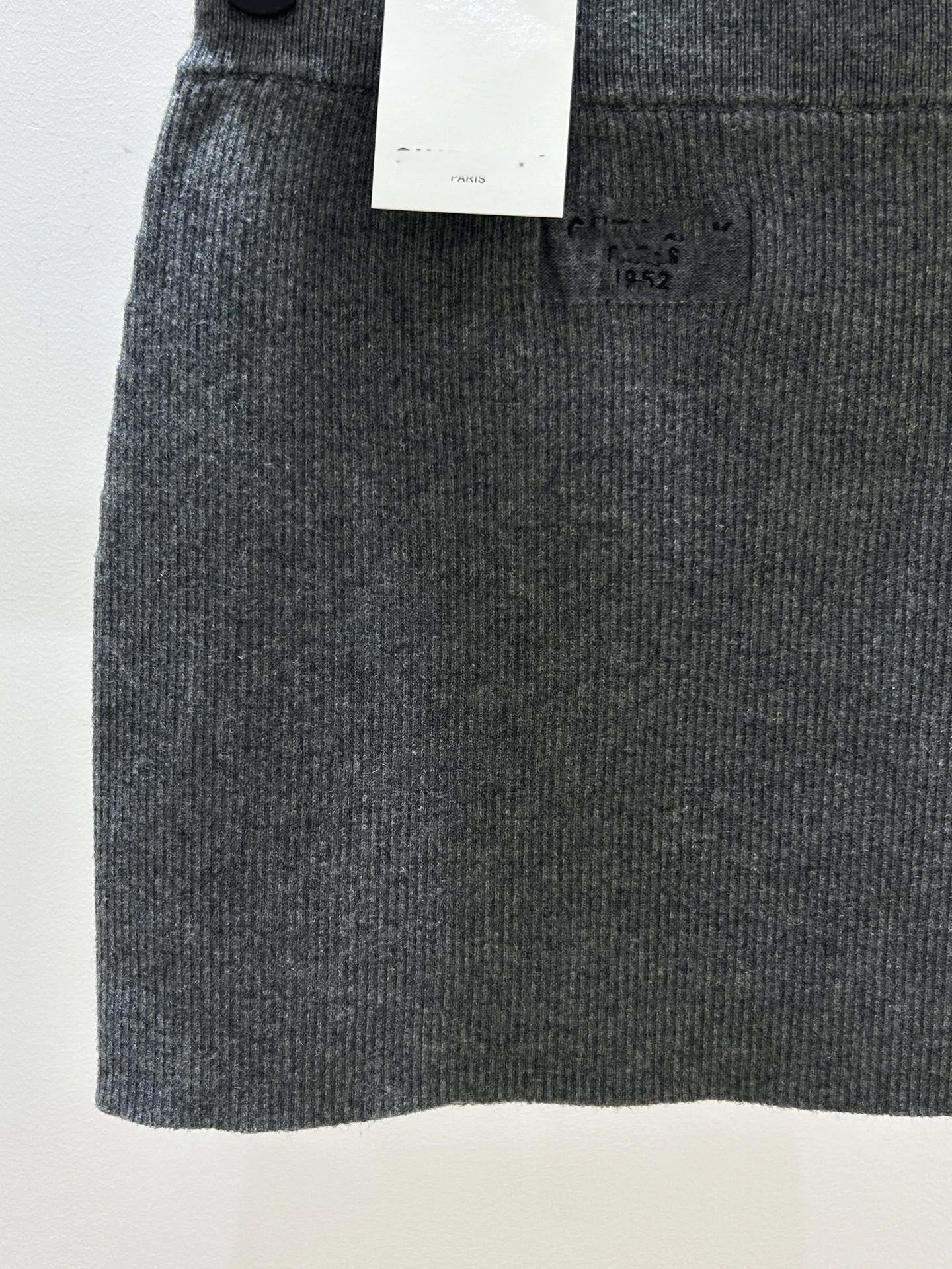 Hivy Knit Polo Shirt Gray Sweater - 23