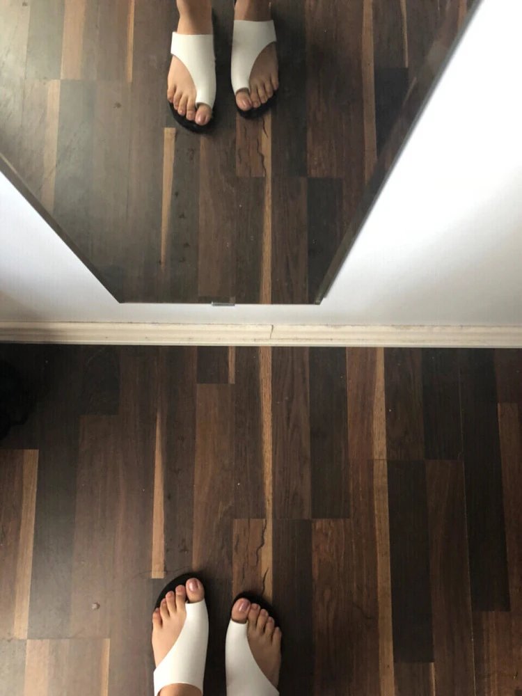 A.P.C. Tabi Slide Black Sandals - 10