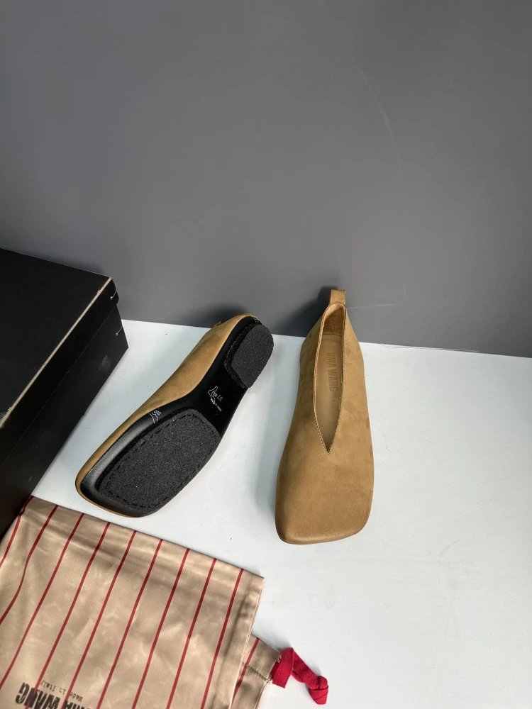 Maison Margiela Tabi Loafers Black Leather Shoes - 19