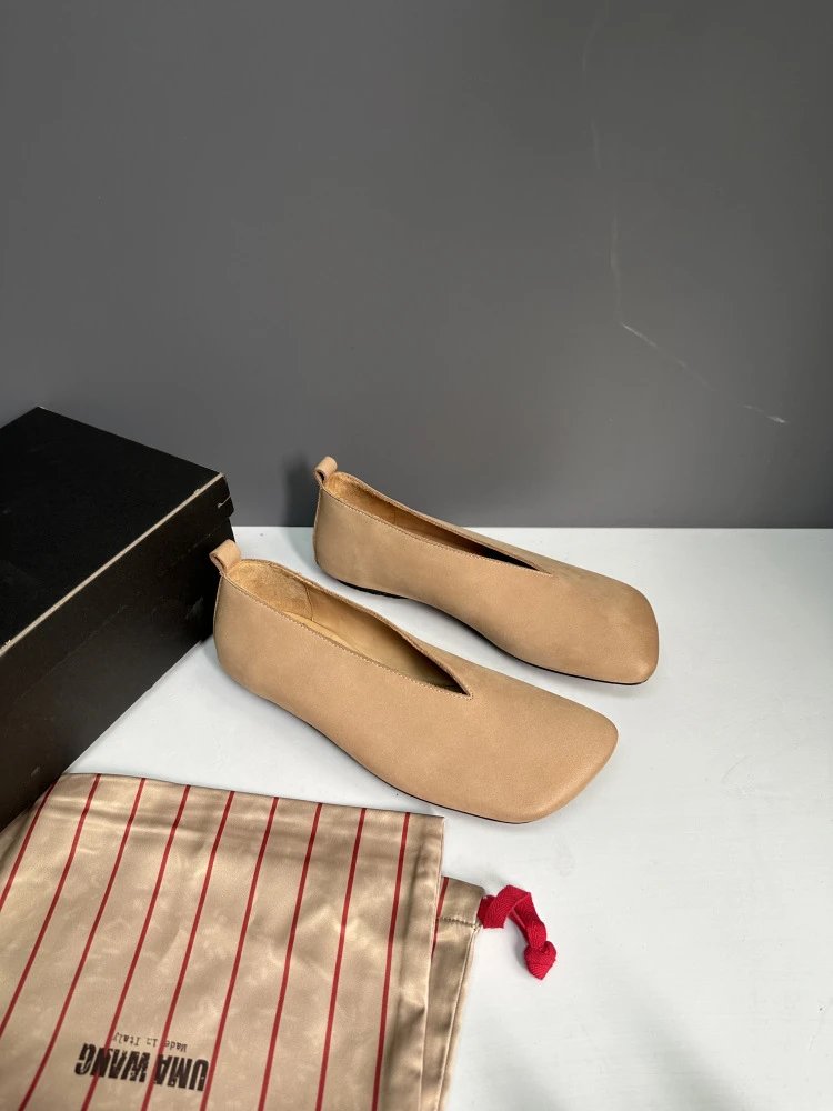 Maison Margiela Tabi Loafers Black Leather Shoes - 25