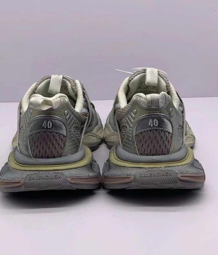 Off-White x Asics Gel-Burz 2 Black Chunky Sneakers - 10
