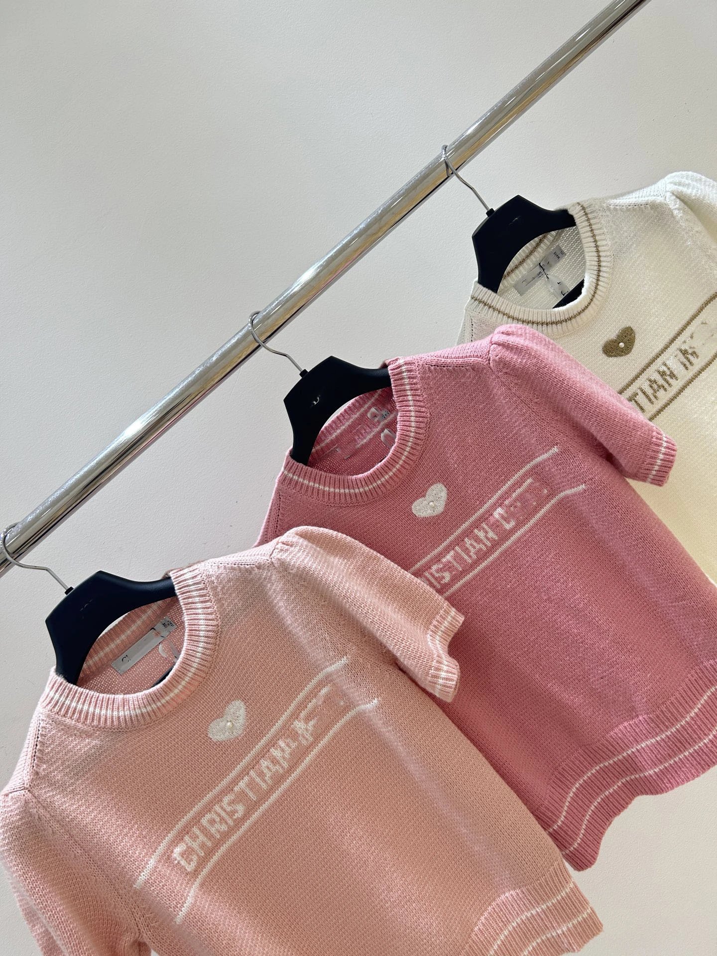 Dior Christian Dior Knit Top Beige Sweater - 19