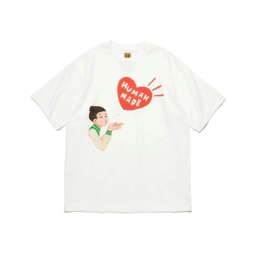 Human Made × Takashi Murakami Tiger Maid White T-Shirt - 5