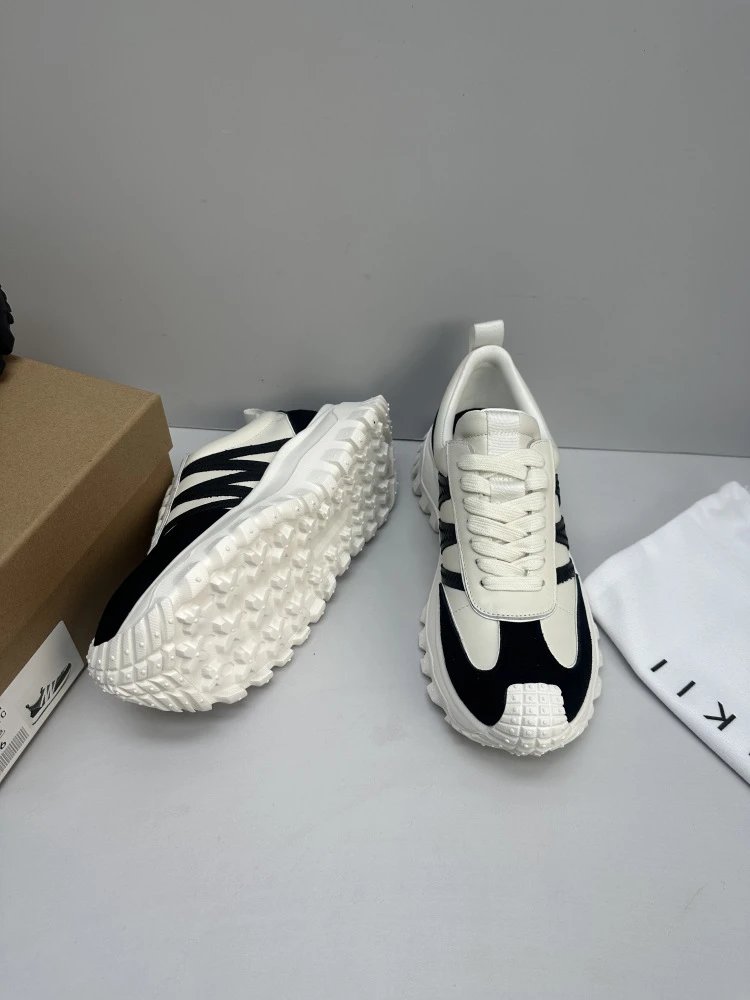 Uiki Chunky Sneakers Black and White Sneakers - 6