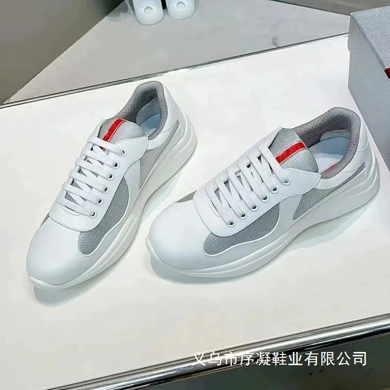 Prada Linea Rossa Cloud Sneakers Light Blue Mesh White Sole Sneakers - 7