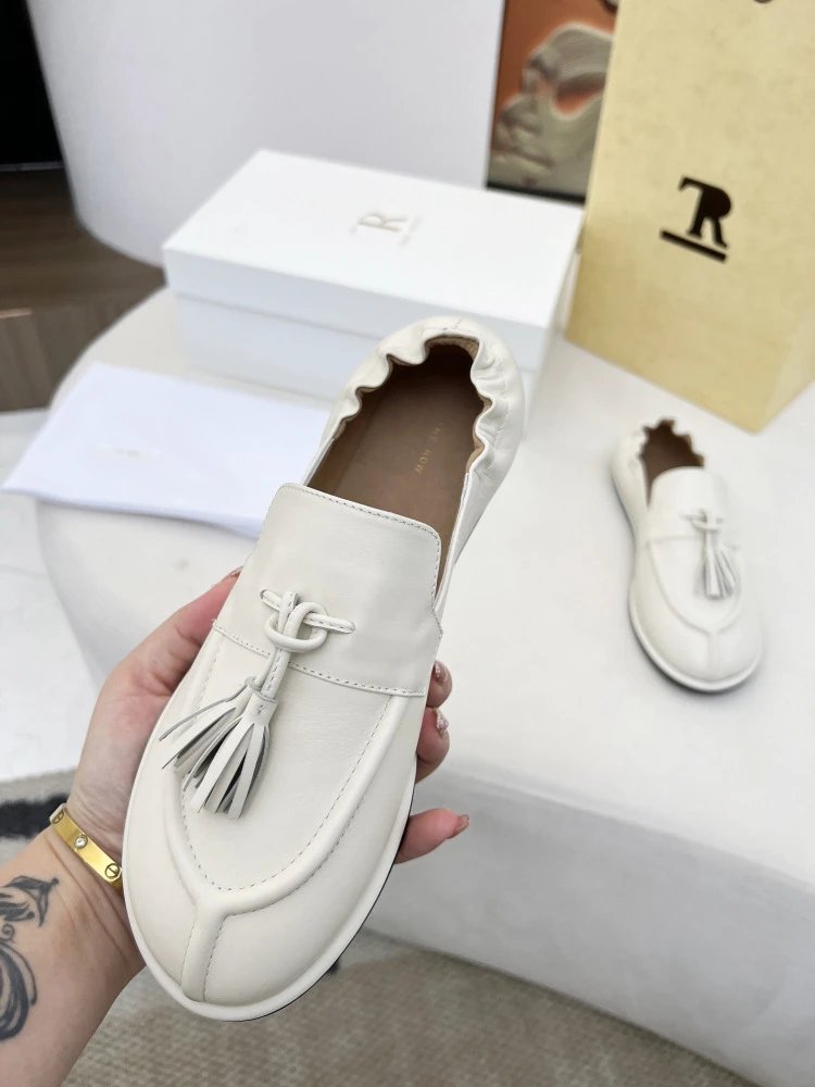 Maison Margiela Tabi Loafers Brown Suede - 16