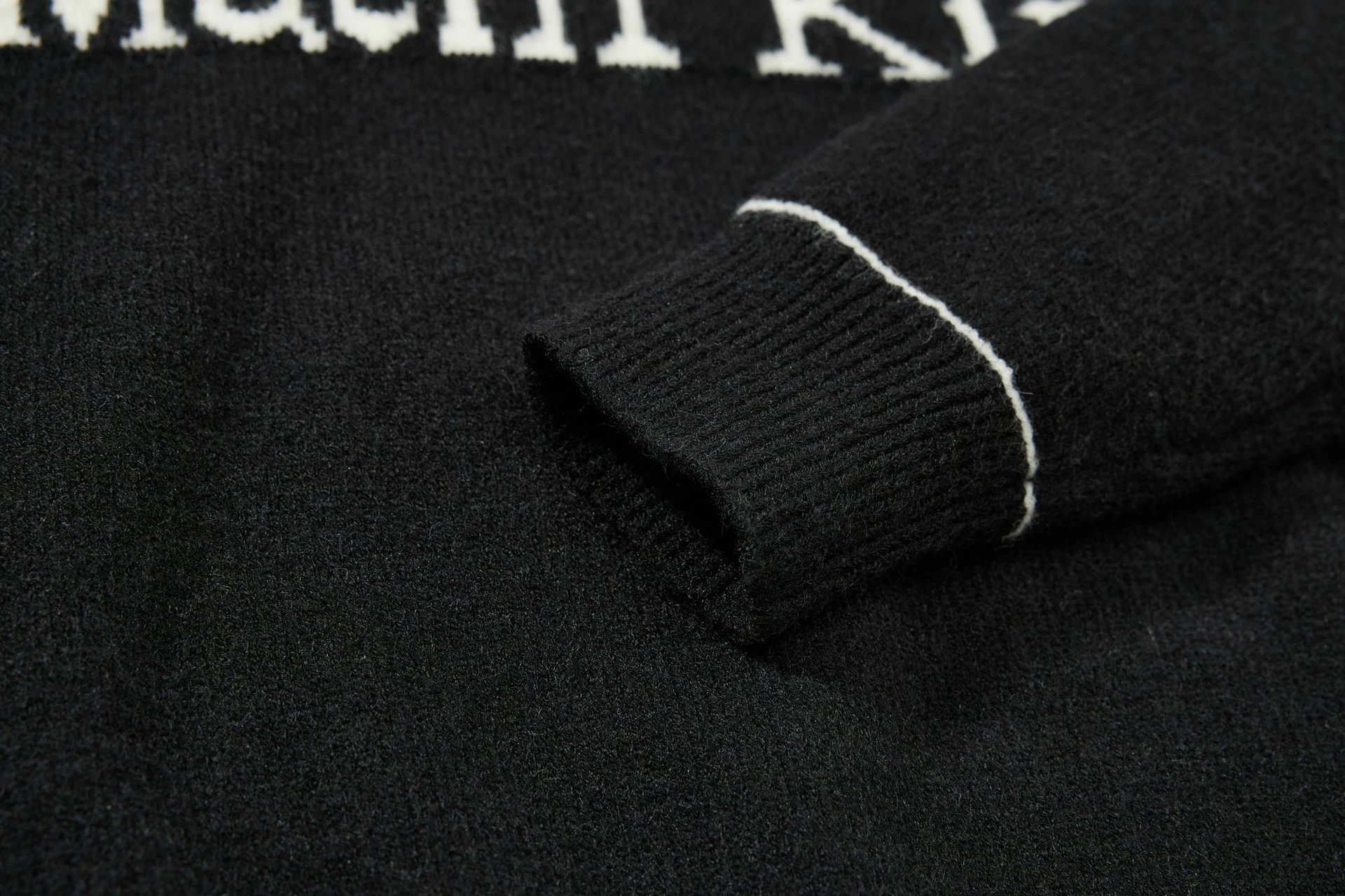 Matin Kim Logo Knit Sweater Off-White - 31