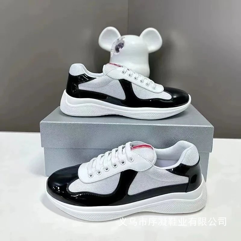 Prada Linea Rossa Cloud Sneakers Light Blue Mesh White Sole Sneakers - 24