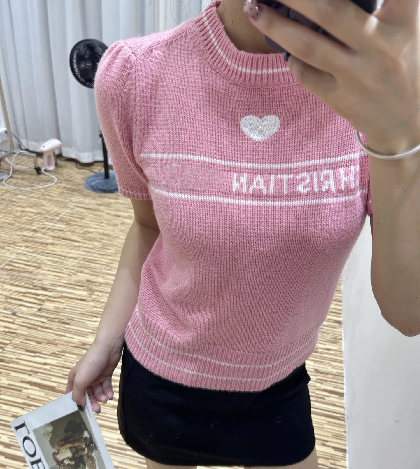 Dior Christian Dior Knit Top Beige Sweater - 7