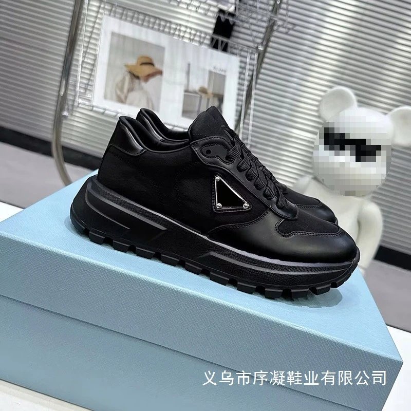 Prada Re-Nylon Chunky Sneakers Black - 9